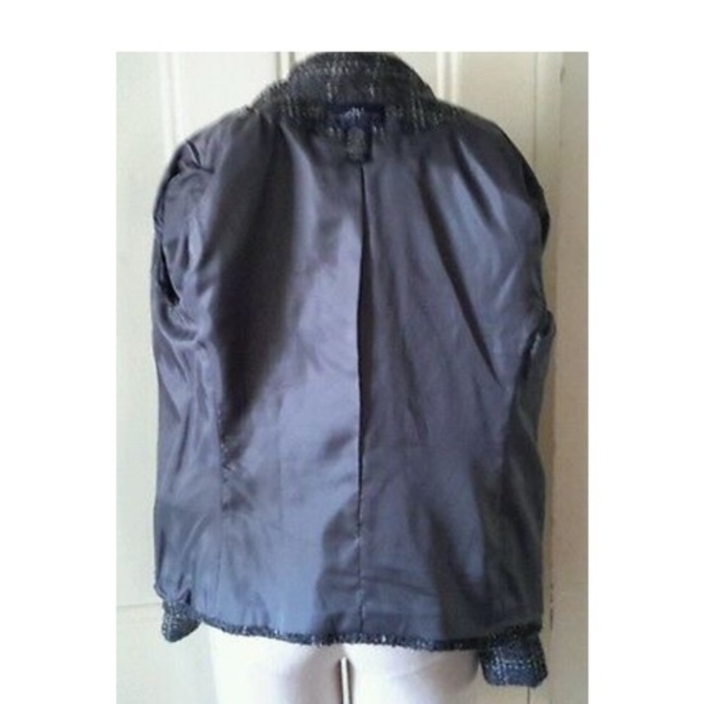 Andrea Viccaro Short 5 Button Wool Blazer Coat - Picture 4 of 6